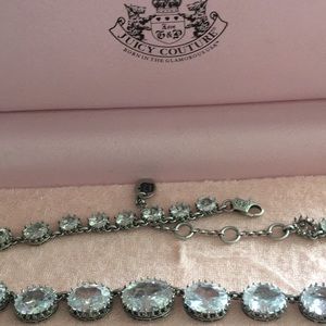 Glamorous crystal Juicy  Couture necklace